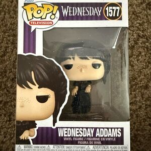 Funko Wednesday Addams Vinyl Figure - Black
